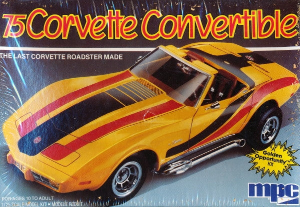 1975 Corvette Convertible - 1/25th Scale
