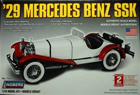 '29 Mercedes Benz SSK - 1/25th Scale