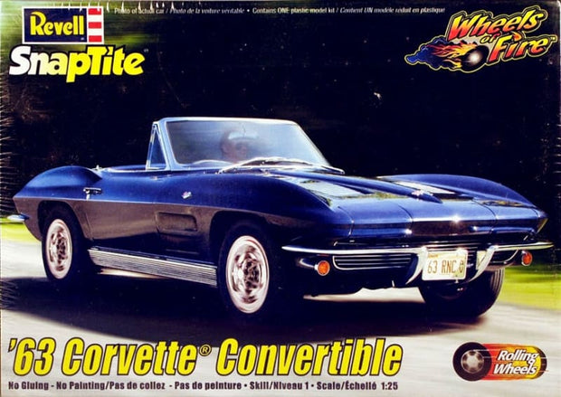 '63 Corvette Convertible - 1/25th Scale