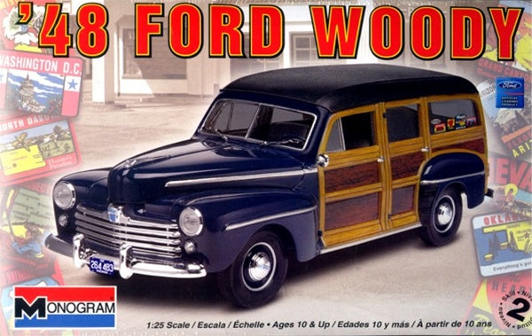 48 Ford Woody 1 25th Scale