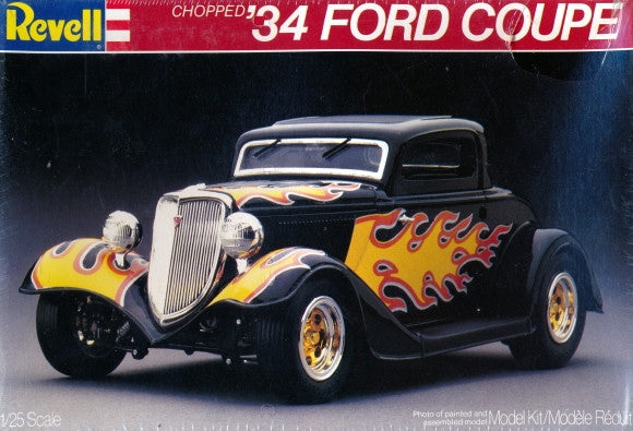 Chopped '34 Ford Coupe - 1/25 Scale