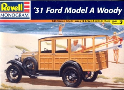 '31 Ford Model A Woody - 1/25th Scale