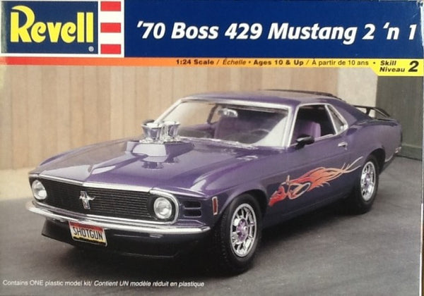 '70 Boss 429 Mustang 2 'n 1 - 1/24th Scale