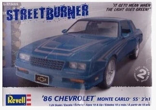 '86 Chevrolet Monte Carlo SS 2'N1 - 1/24th Scale