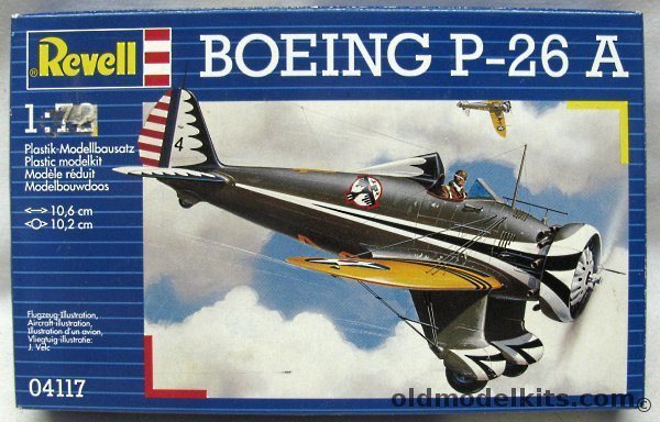 Boeing P-26 A 1:72 scale