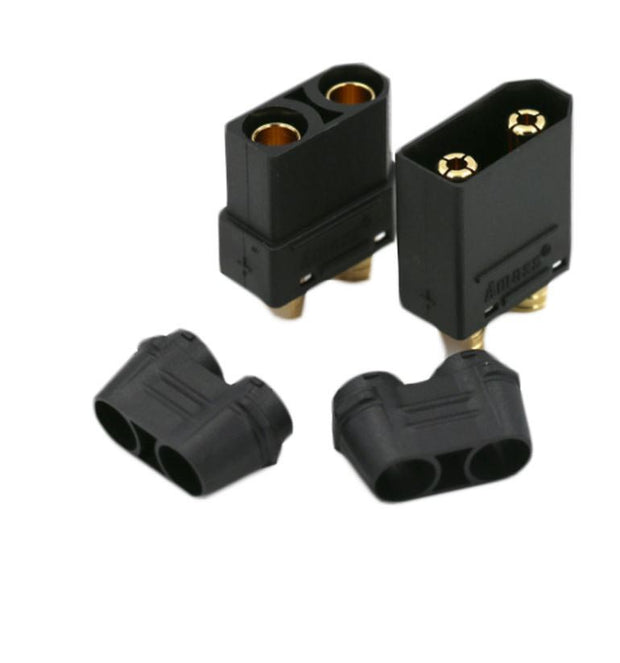 XT90 Black Connectors (Pair)