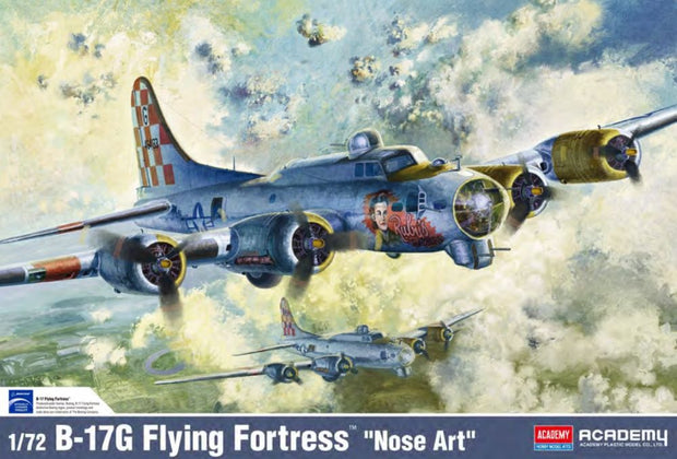 1/72 B17G Flying Fortress Bomber Special Nose Art Edition