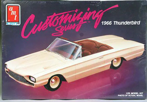 AMT 1966 Ford Thunderbird Hardtop or Convertible