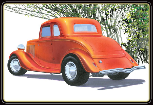 AMT 1/25 1934 Ford 5-Window Coupe Street Rod