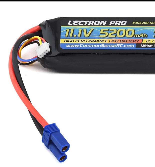 3S 5200 100c Lectron Pro LiPo