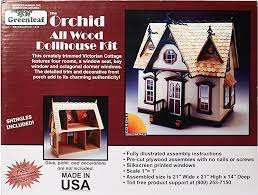 The Orchid All Wood Dollhouse Kit