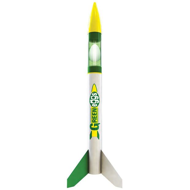 Green Eggs - Flying model rocket kit