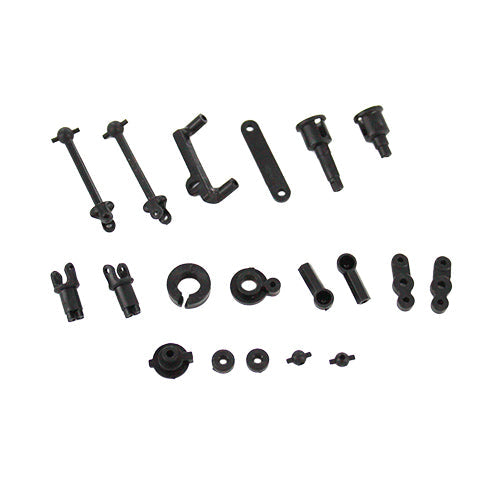 Drive Shafts, Differential Outdrives, Tie-Rod Ends, and Servo Saver Assembly