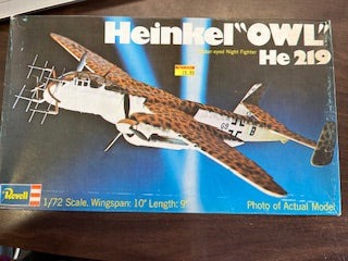 Heinkel "Owl" He 219 - 1/72 scale