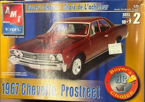 1967 Chevelle Prostreet - 1/ 25 scale