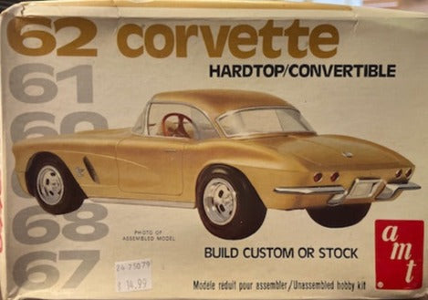 62 Corvette Hardtop/ Convertible - 1/ 25 scale