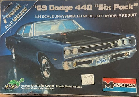 '69 Dodge 440 "Six Pack" - 1/24 scale