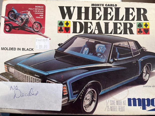 Monte Carlo Wheeler Dealer - 1/25 scale