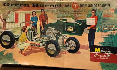 Green Hornet Ford "T" Show and Go Roadster- 1/24 scale