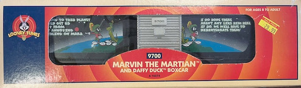 9700 Marvin the Martian and Daffy Duck Boxcar (o gauge)