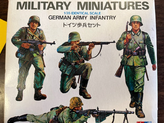 Military Miniatures- 1/35 Identical Scale German Infantry