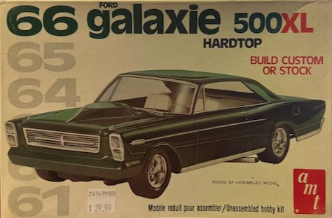 '66 Ford Galaxie 500XL Hardtop  - 1/25 scale