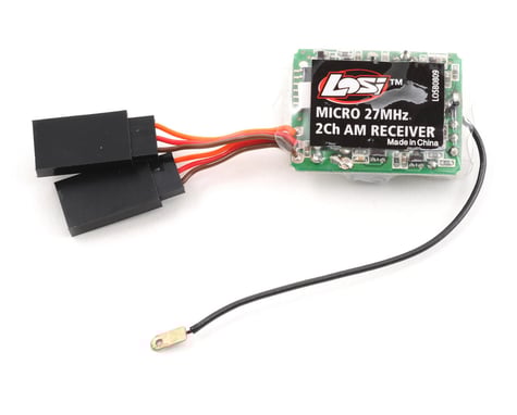 Losi 27MHz AM Receiver (3 Wire Connector: Micro)