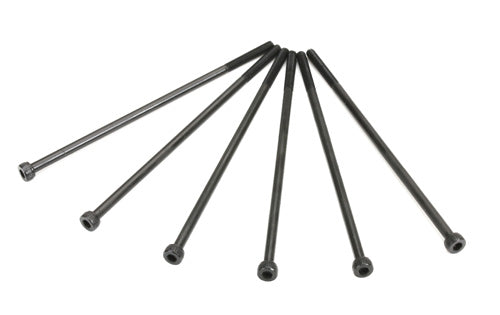 3x85mm Shoulder Cap Head Hex Machine Thread Screws (6pcs)