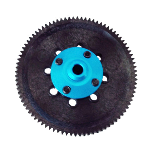 Spur Gear Hub W/ 88T .6Mod Plastic Spur Gear (1set)