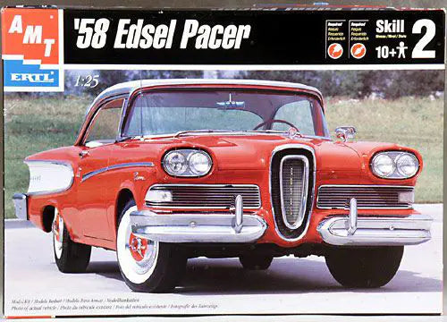 '58 Edsel Pacer  - 1/ 25 scale