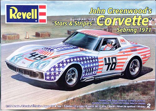 JOHN GREENWOOD'S "STARS & STRIPES" CORVETTE SEBRING 1971