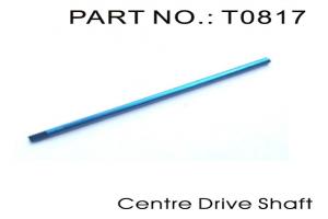 Aluminum Center Drive Shaft (blue)