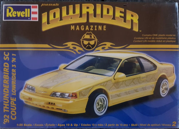 '92 Thunderbird SC Coupe Lowriders 3 'N 1 - 1/25th Scale