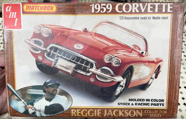 AMT Matchbox 4183 1959 Chevy Corvette Reggie Jackson 1/25