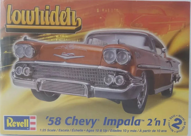 '58 Chevy Impala 2n 1 Lowrider - 1/25 Scale