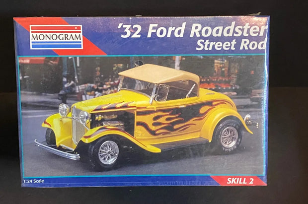 1932 Ford Roadster Street Rod 1:24