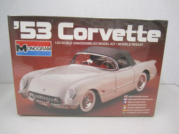 1953 Corvette 1/24 Scale Model Kit