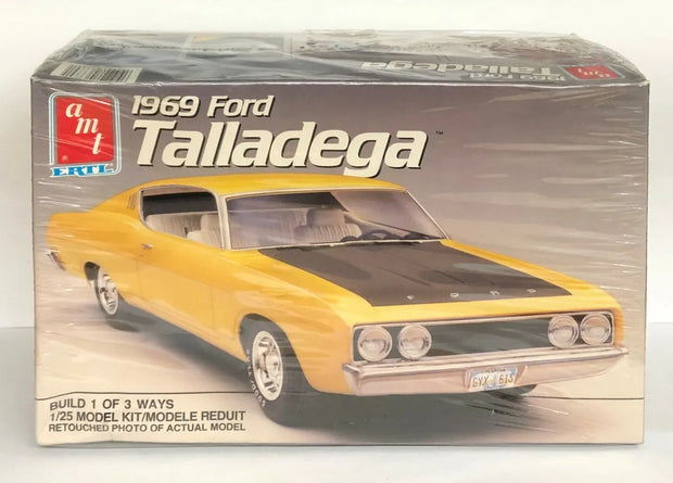 1969 Ford Talladega 3 in 1 Plastic Model Kit