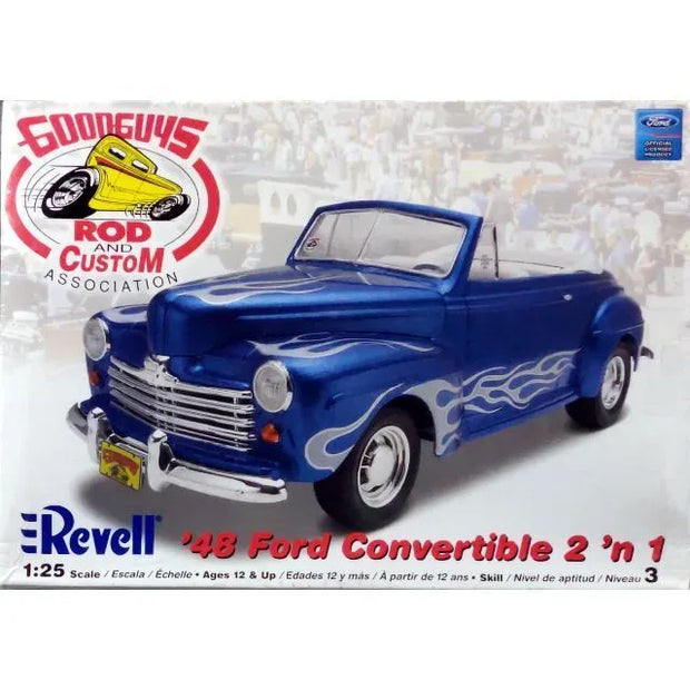 '48 Ford Convertible 2 'n 1 - 1/25 scale