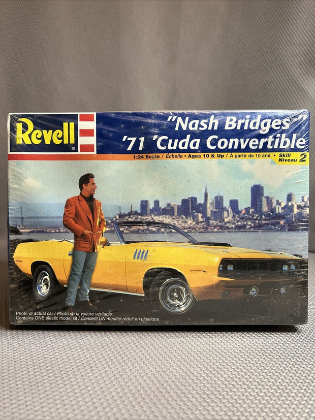 "Nash Bridges" '71 'Cuda Convertible - 1/24 scale