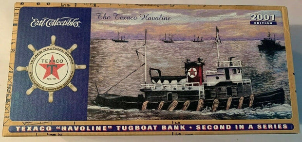 Texaco "Havoline" Tugboat Bank   (Piggy Bank)
