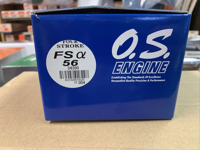 O.S. Four Stroke FS-Alpha 56 Aircraft Engine – Hillsboro Hobby Shop