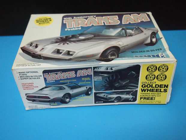 Vintage MPC 1-0741 1979 Firebird Trans Am 10th Anniversary Kit 1 25