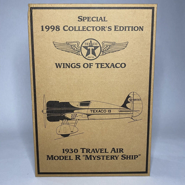 Wings Of Texaco 1998 Collector's Edition 1930 Travel Air Model R "Mystery Ship" (Piggy Bank)
