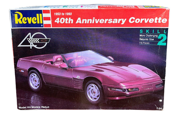1953 to 1993 40th Anniversary Corvette- 1/24 scale