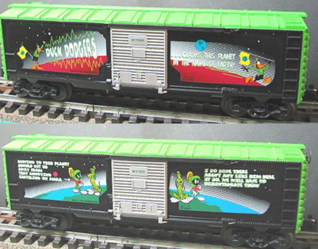9700 Marvin the Martian and Daffy Duck Boxcar (o gauge)