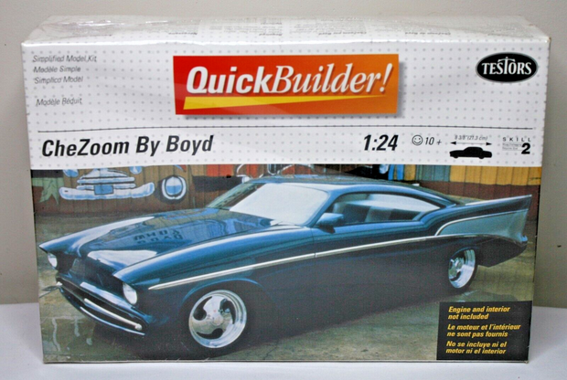 Quick Builder CheZoom by Boyd 1957 Chevy - 1/24 scale