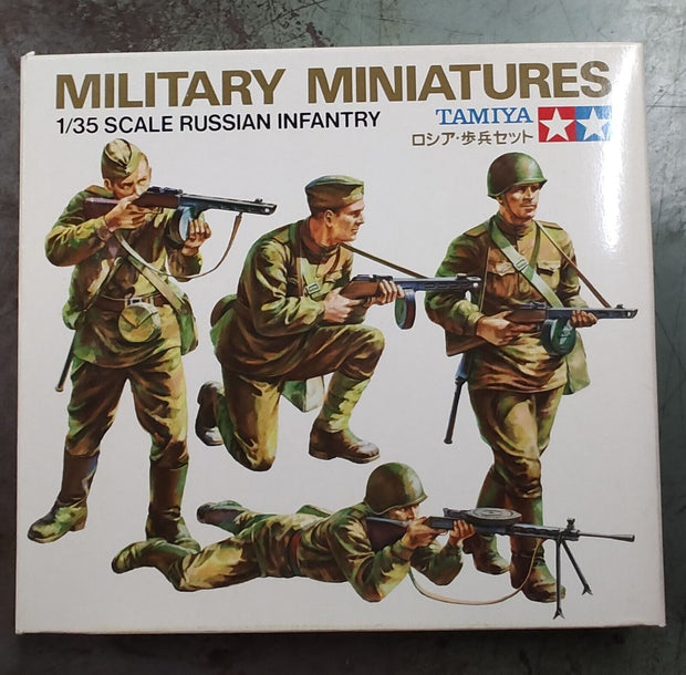 Military Miniatures 1/35 scale- Russian Infantry