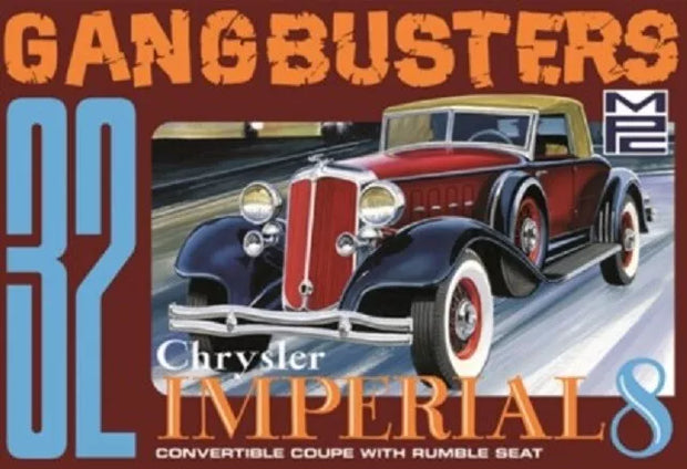 Gangbusters 1932 Chrysler Imperial 8 Convertible Coupe- 1/25 Scale