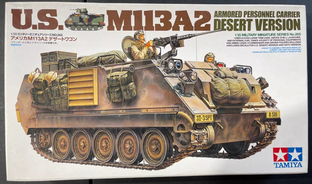 U.S. M113A2 Armored Personnel Carrier Desert Version 1/35 Scale